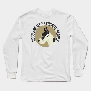 Dogs Are My Favourite People Long Sleeve T-Shirt